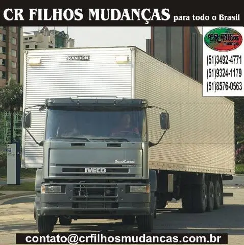 MUDANÇAS EM ESTEIO - CR FILHOS MUDANÇAS NACIONAIS