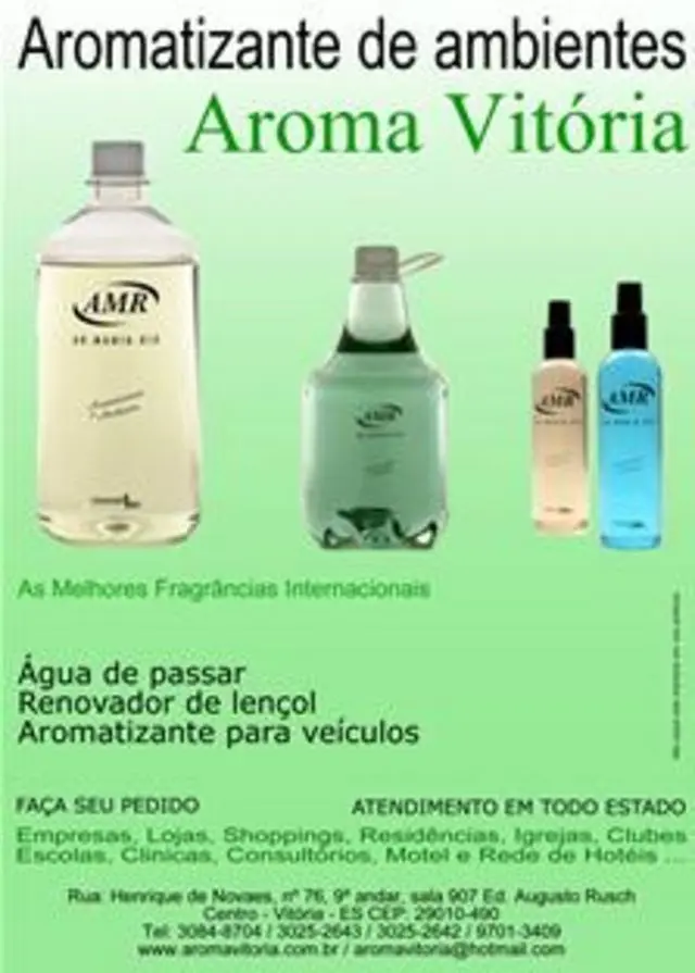 AROMA VITORIA AROMATIZANTE DE AMBIENTES
