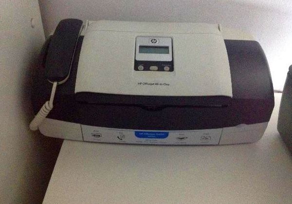 Impressora mais fax e telefone