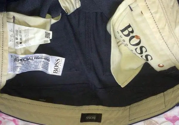 Calça masculina Hugo Boss tam 38 seminova
