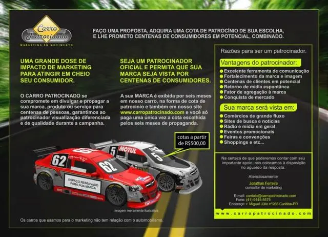 Carro Patrocinado