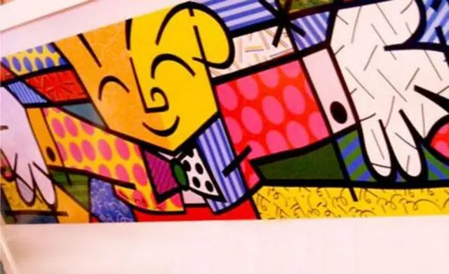romero britto, coleçao, quadros , prontos ou sob encomenda
