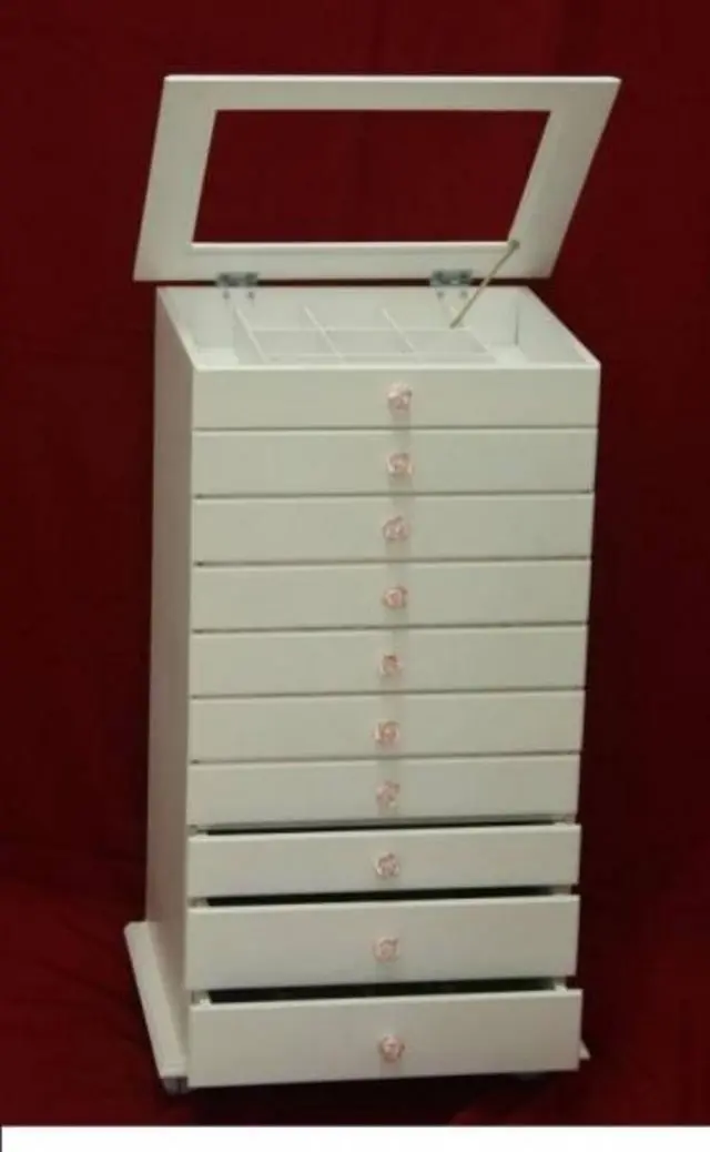 moveis com 2 a 10 gavetas para bijiouterias, joias