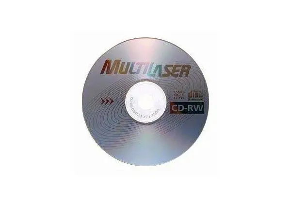 Cd-rw Regravável 80min 700mb - 6 Unidades