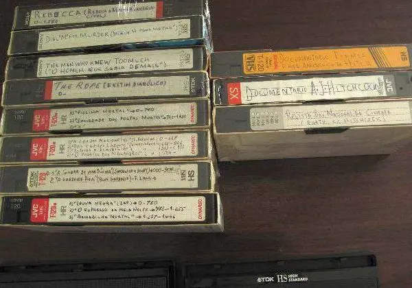 Fitas de VHS