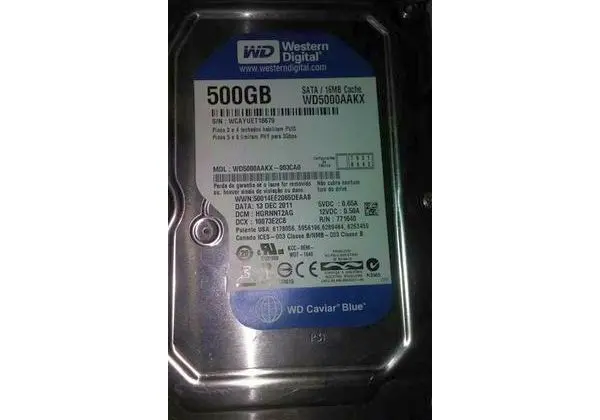 HD Western Digital 500GB