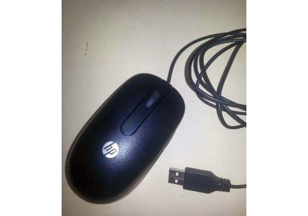 Mouse Óptico USB Laser HP 1000dpi NOVO