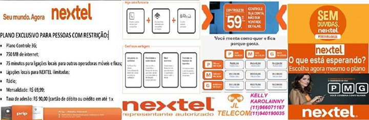 Internet com Nextel