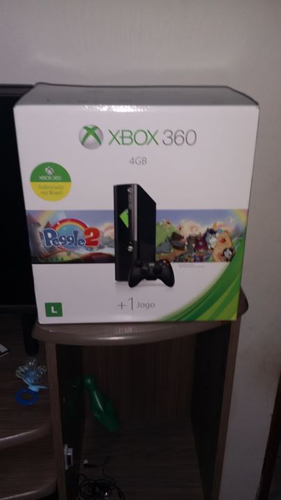Xbox novo na caixa