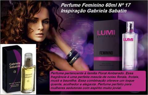 Perfumes feminino de 60ml