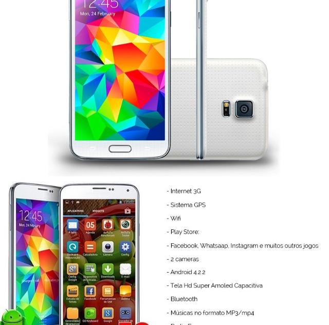 Celular smarthphone s5 R$ 200