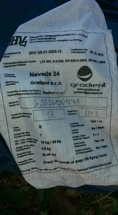 Nevada gradient 75/90kg ano 2013