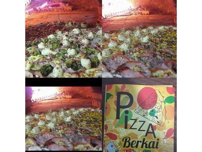 Pizza Berkai. Forno à lenha