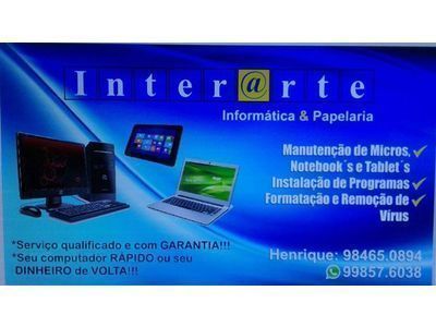 Inter@rte Informática - O seu computador RÁPIDO ou o seu DINHEIRO de volta
