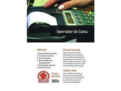 CURSO OPERADOR DE CAIXA