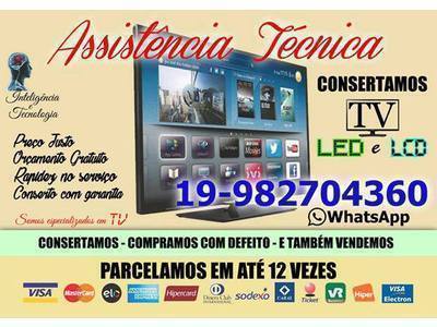 CONSERTAMOS TV DE LED E LCD, COMPRAMOS COM DEFEITO..E TAMBÉM VENDEMOS TV. WhatsApp 19-982704360