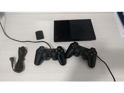 PlayStation 2 PS2 slim, usado, destravado e em bom estado