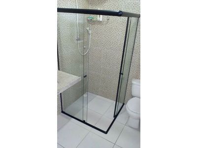 Box Banheiro Incolor de 1.20 largura R$ 330, 00 à vista instalado - WhatsApp 98348-8991 / 98602-8405