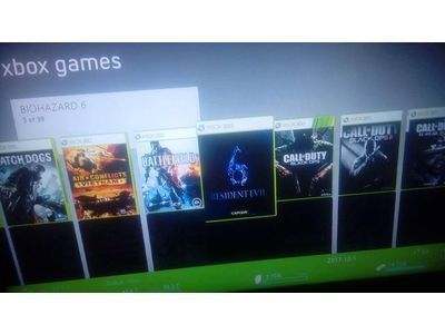 Xbox desbloqueado com muitos jogos no hd