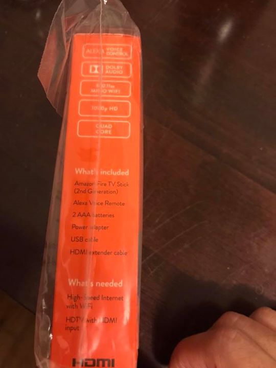 Amazon Fire Stick 2a geração Quad Corr