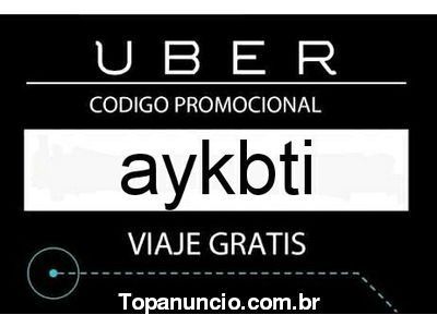 Código Promocional de R$10 Reais em 2 Viagens no Uber