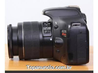 Camera Profissional Canon T2i Com Lente 18-55mm F3.5-5.6
