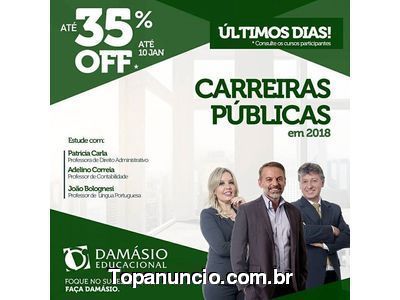 CURSO PARA CONCURSO PUBLICO DAMASIO EDUCACIONAL