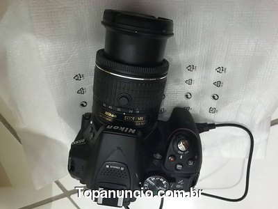 Camera Digital Nikon D5300 Kit 18-55mm Wi-fi Nota Fiscal
