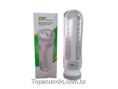 Lanterna e lampada emergência 3 em 1 luz de LED substitui lampadas em falta de energegia R$ 45 Pi