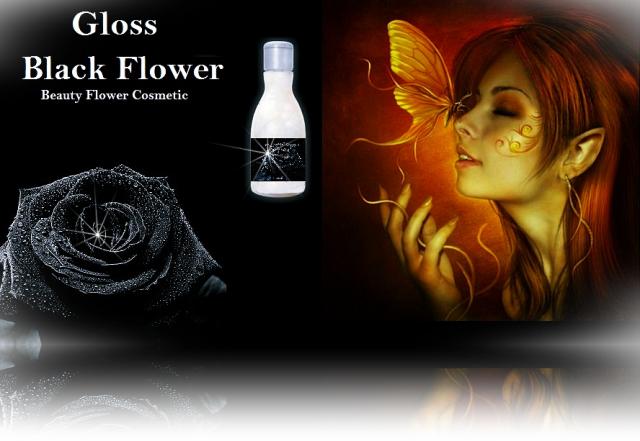 eSCOVA pROGRESSIVA -Gloss Black Flower