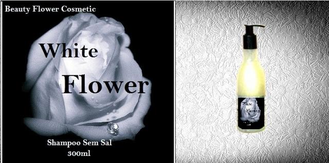 Shampoo White Flower Sem Sal