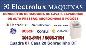 ELECTROLUX MAQUINAS DE LAVA ASSISTENCIA TECNICA ESPECIALIZADA