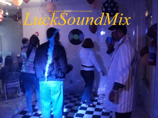 LuckSoundMix - Dj, Som e Iluminação - teleão, maquina de fumaça