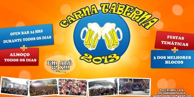Ouro Preto Carnaval 2013 - CarnaTaberna 2013