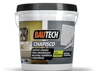 Bautech Chapisco, adesivo para argamassaa, reduz fissura