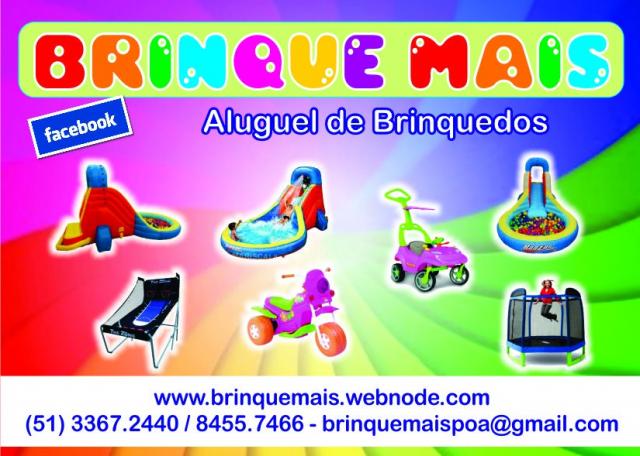 BRINQUE MAIS - Aluguel de Brinquedos em Porto Alegre