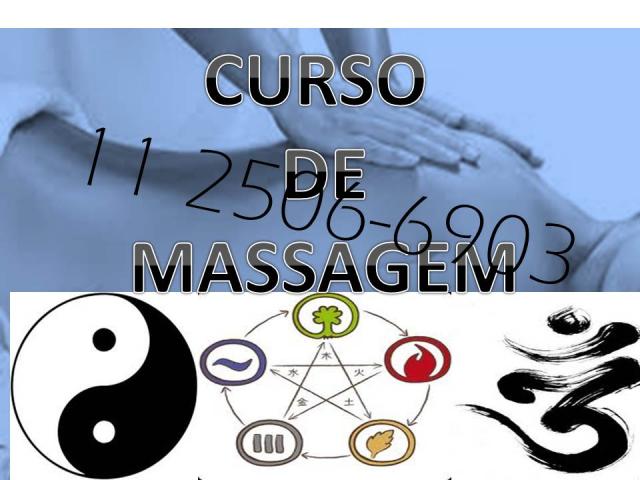 Curso de massoterapia formação de massoterapeutas massagens