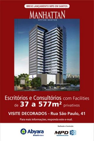 Salas comerciais em Santos ideal para advocacia consultorios
