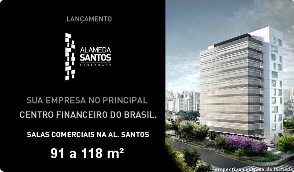 Salas Comerciais na Alameda Santos - 81 a 118 m2 - em construção