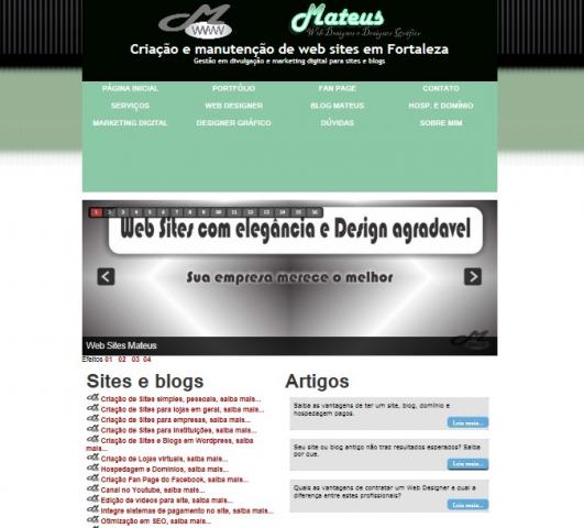 Criação, Construção de Sites, Web Sites, Blogs em Fortaleza