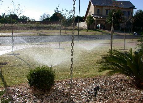 Irrigação de jardins