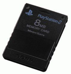 MEMORY CARD Sony Playstation 2 8mb