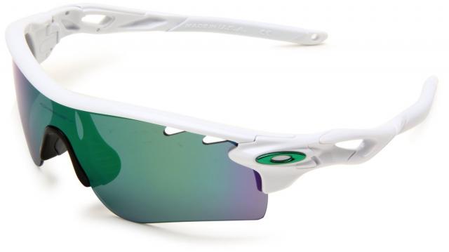 Oculos Oakley Mens Radarlock Shield Sunglasses Polished White Fra
