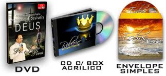 Criação de capas para cds e dvds