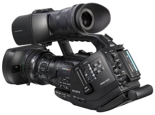 Filmadora Camera Sony Pmw - Ex3 - Camcorder Hd Xdcam