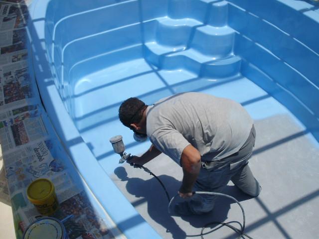 Pintecina pintura de piscinas de fibra em bh e região