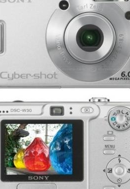 Camera Digital Sony Cyber-shot - Dsc W30 - 6.0 Mp