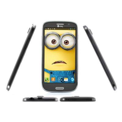 Celular 5 polegadas Quad Core Android 4.2 Phone THL W8S - 1920x1080p 440PPI IPS Screen, 32GB de memória interna, 2 GB de RAM Black