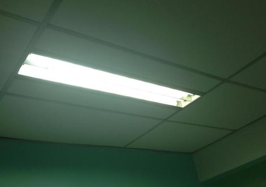 Luminárias de embutir p/ 2 lâmpadas fluorescentes