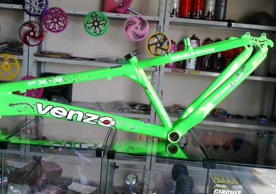 Quadro venzo Fx-3 Verde neon 13